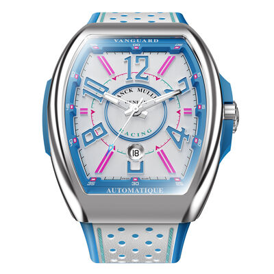 Franck Muller Vanguard Racing Miami White Dial Watch, 44mm x 53.7mm