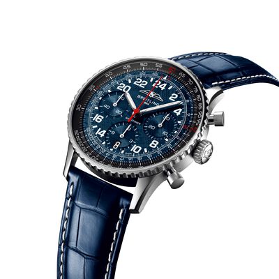 Breitling Navitimer B02 Chronograph Cosmonaute ARTEMIS II Blue Dial Watch, 41mm