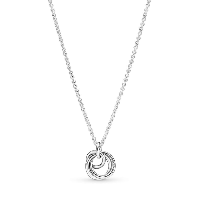 Pandora Family Always Encircled Pendant Necklace image number 1