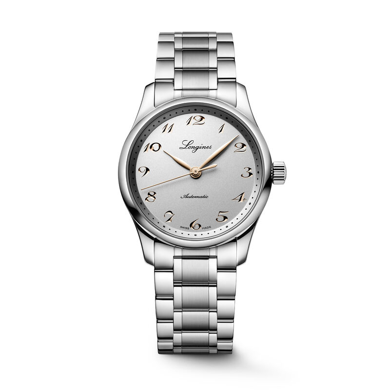Longines Master Collection Silver Dial Watch, 34mm image number 0