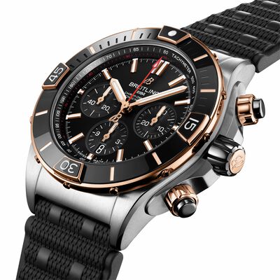 Breitling Super Chronomat B01 Black Dial Watch, 44mm