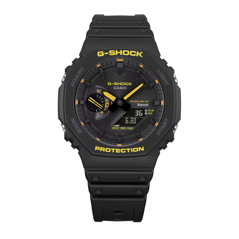 G-Shock Analog-Digital Watch Black Dial Black Resin Strap, 48.5mm image number 2