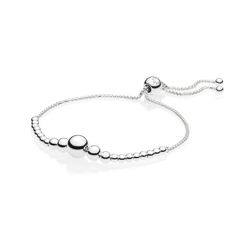 Pandora String of Beads Sliding Bracelet image number 0