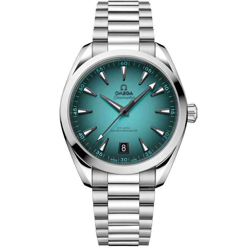 OMEGA Seamaster Aqua Terra 150M Turquoise Dial Watch, 41mm image number 0