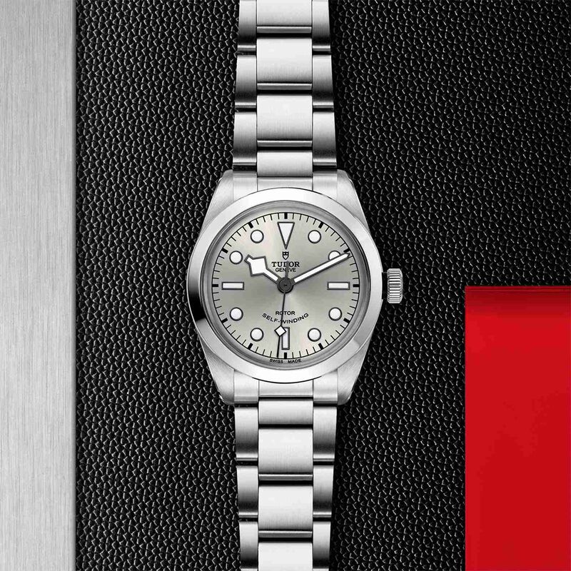 TUDOR Black Bay Watch, Steel Case Silver Dial Steel Bracelet, 36mm image number 3