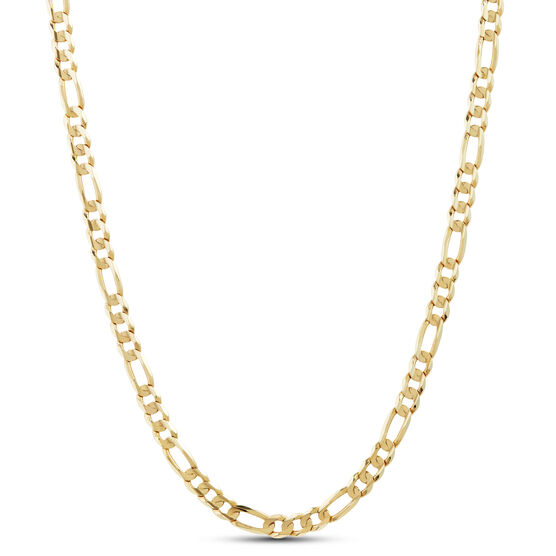Toscano Figaro Chain Necklace 14K, 24"