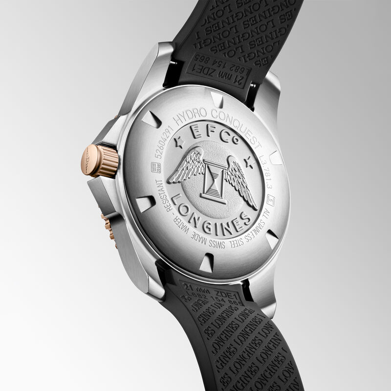 Longines HydroConquest Black Dial Watch, 41mm image number 2