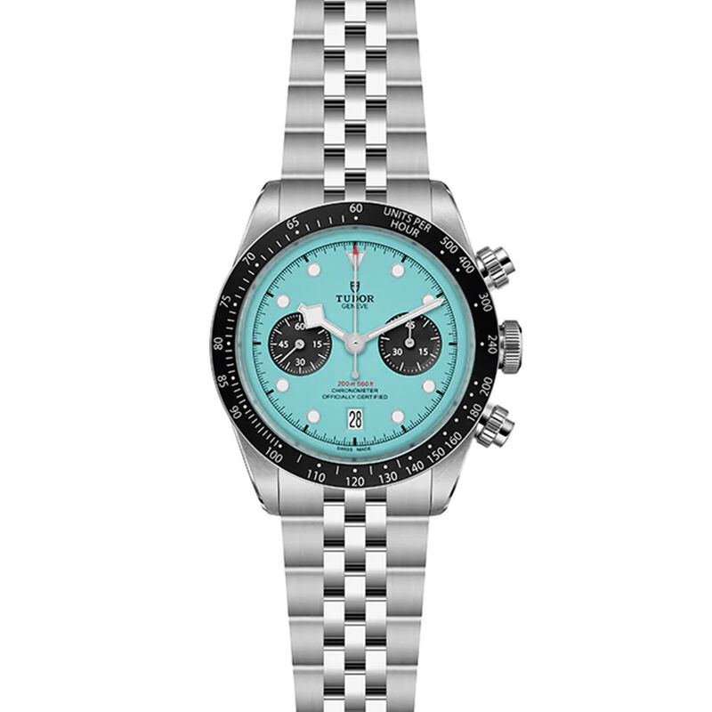 TUDOR Black Bay Chrono Turquoise Dial Watch, 41mm image number 1