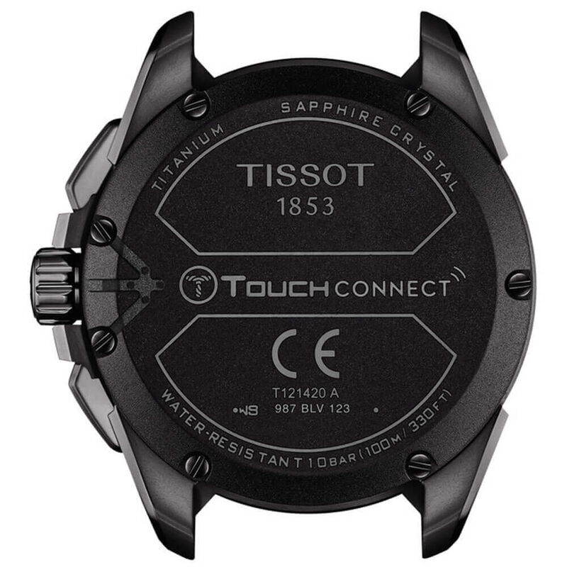Tissot T-Touch Connect Solar Black PVD Titanium Watch, 47.5mm image number 8
