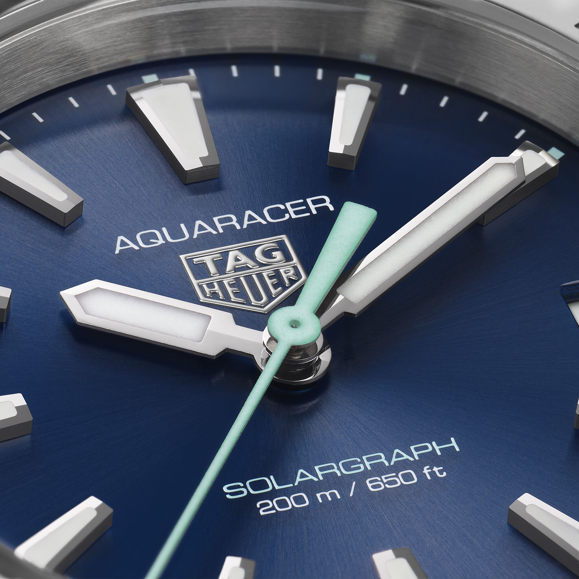 TAG Heuer Aquaracer Professional 200 Solargraph Blue Dial, 34mm