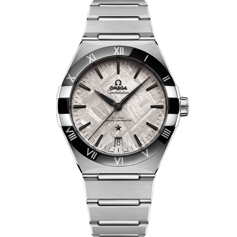 OMEGA Constellation Steel on Steel Gray Dial Watch, 41mm image number 0