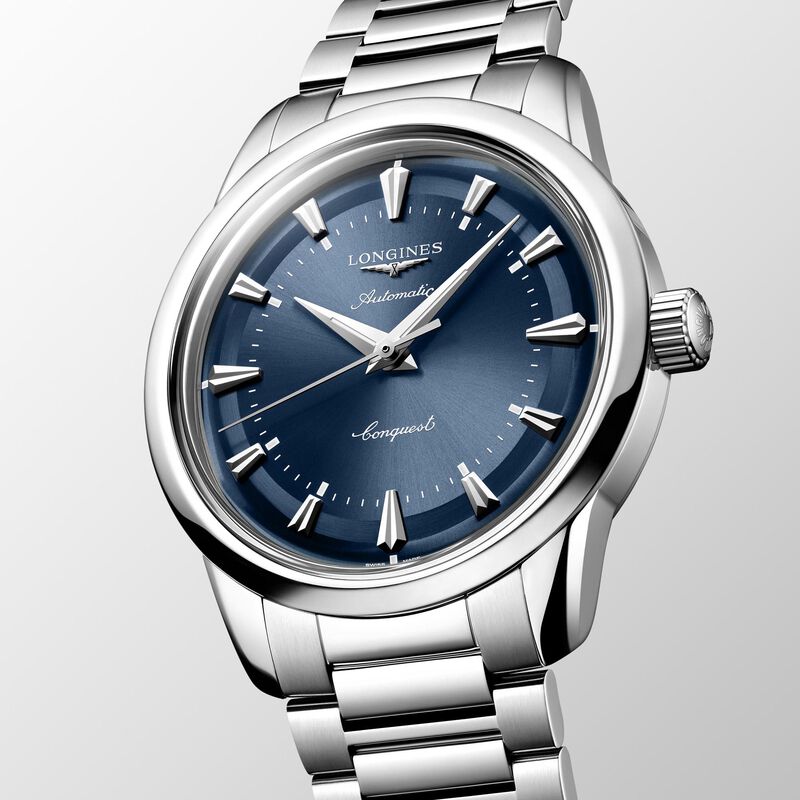 Longines Conquest Heritage Blue Dial Watch, 38mm image number 1