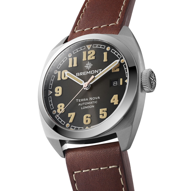 Bremont Terra Nova Date Black Dial Watch, 40.5mm image number 2