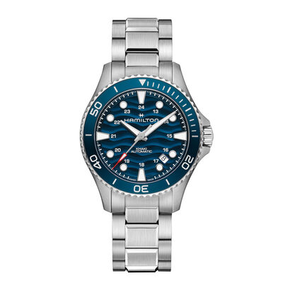 Hamilton Khaki Navy Scuba Auto Blue Dial Watch, 40mm