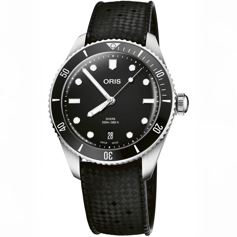Oris Divers Date Black Dial, 39 mm image number 1