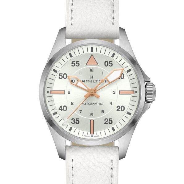 Hamilton Khaki Aviation Pilot Auto Silver Dial Watch, 36mm