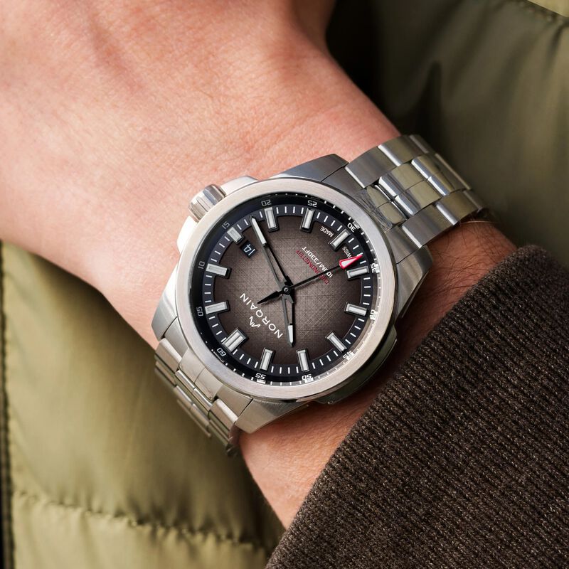 NORQAIN Independence Brown Dial Watch, 40mm image number 1