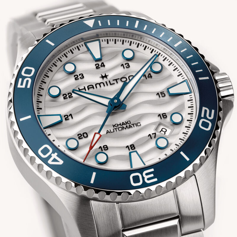 Hamilton Khaki Navy Scuba Auto White Dial Watch, 40mm image number 2