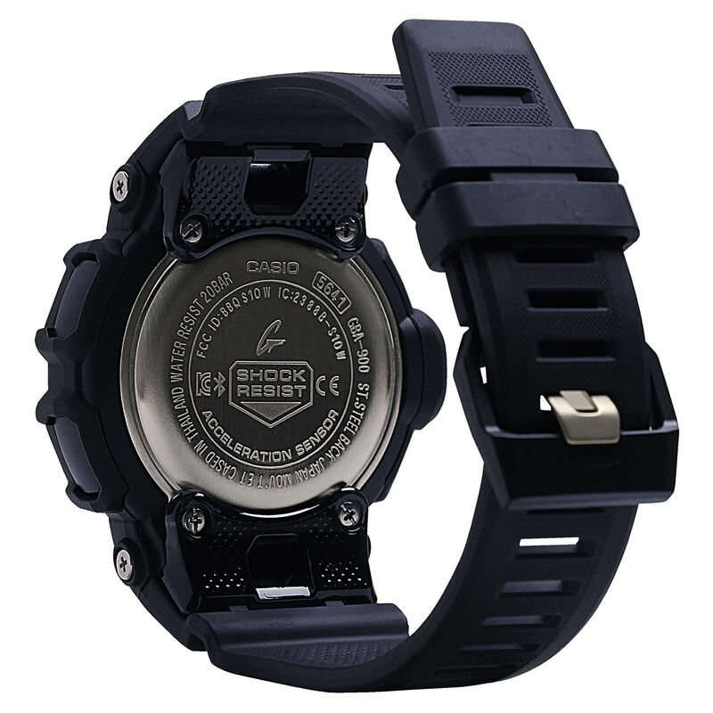 G-Shock Power Trainer Bluetooth Black Watch, 51.3mm image number 2