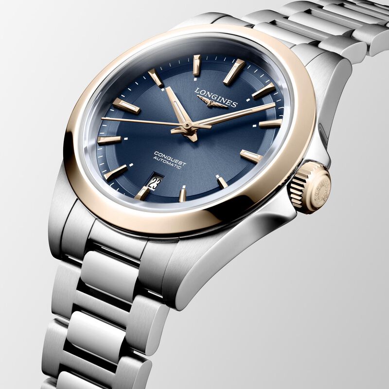 Longines Conquest Blue Dial Watch, 30mm image number 2