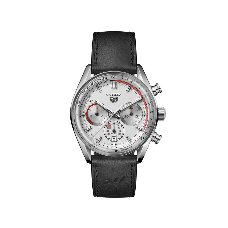 TAG Heuer Carrera Chronosprint X Porsche White Dial, 42mm image number 0
