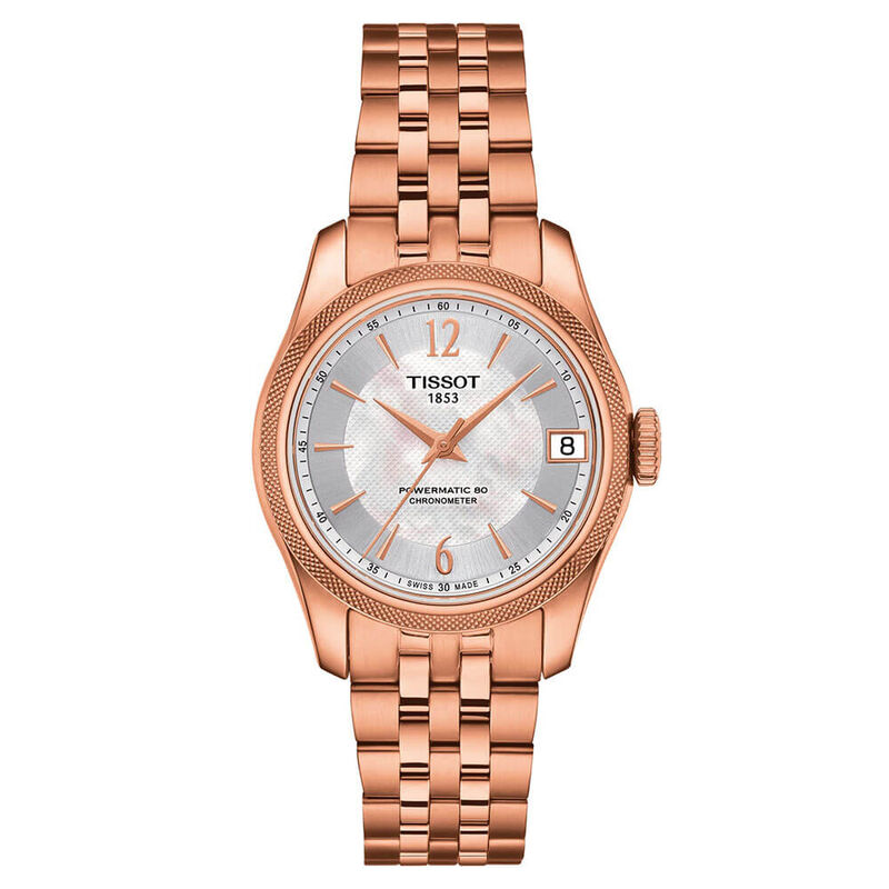 Tissot Ballade Powermatic 80 COSC Rose PVD Watch, 32mm image number 0
