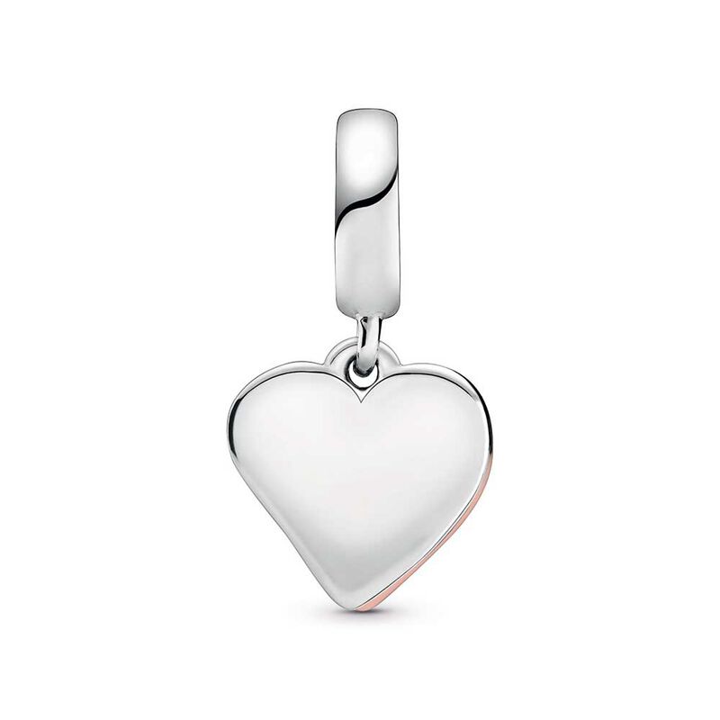 Pandora Sparkling Freehand CZ Heart Dangle Charm image number 2