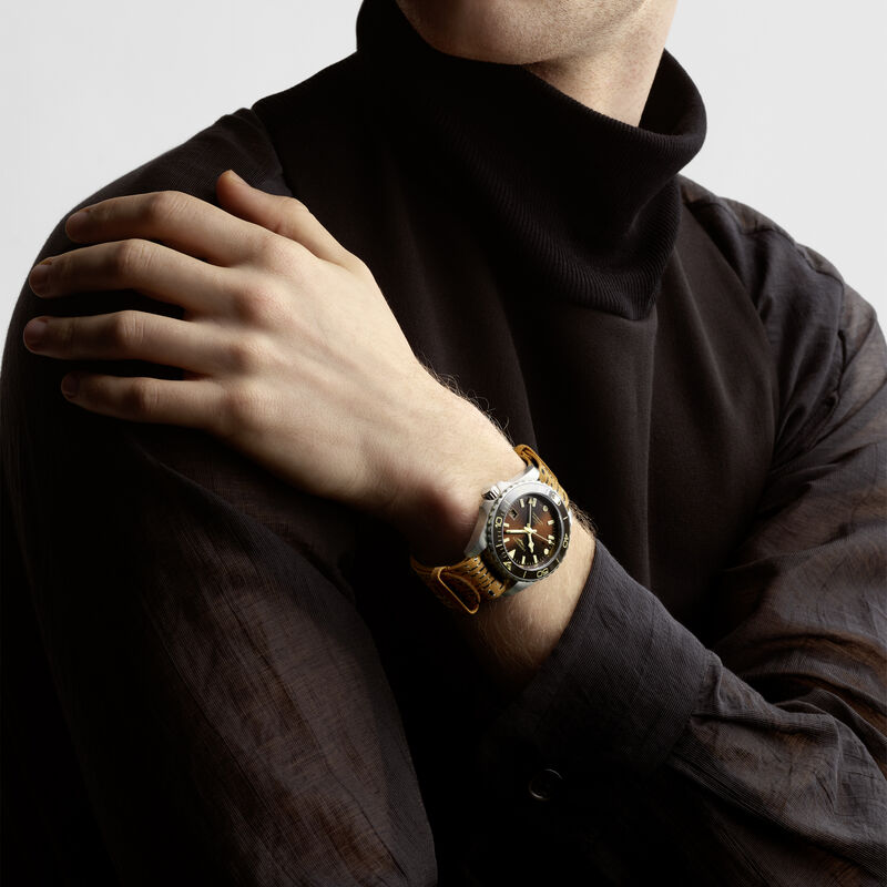 Longines Hydroconquest GMT Sunray Brown Dial Watch, 41mm image number 4