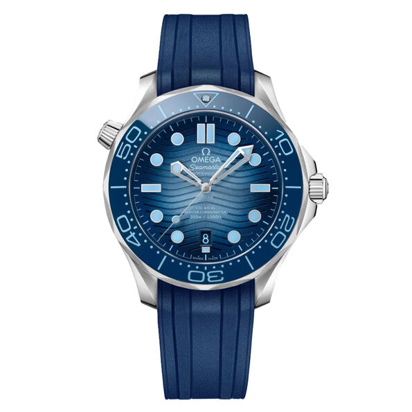 Omega Seamaster Diver 300M Blue Dial Watch,  42mm