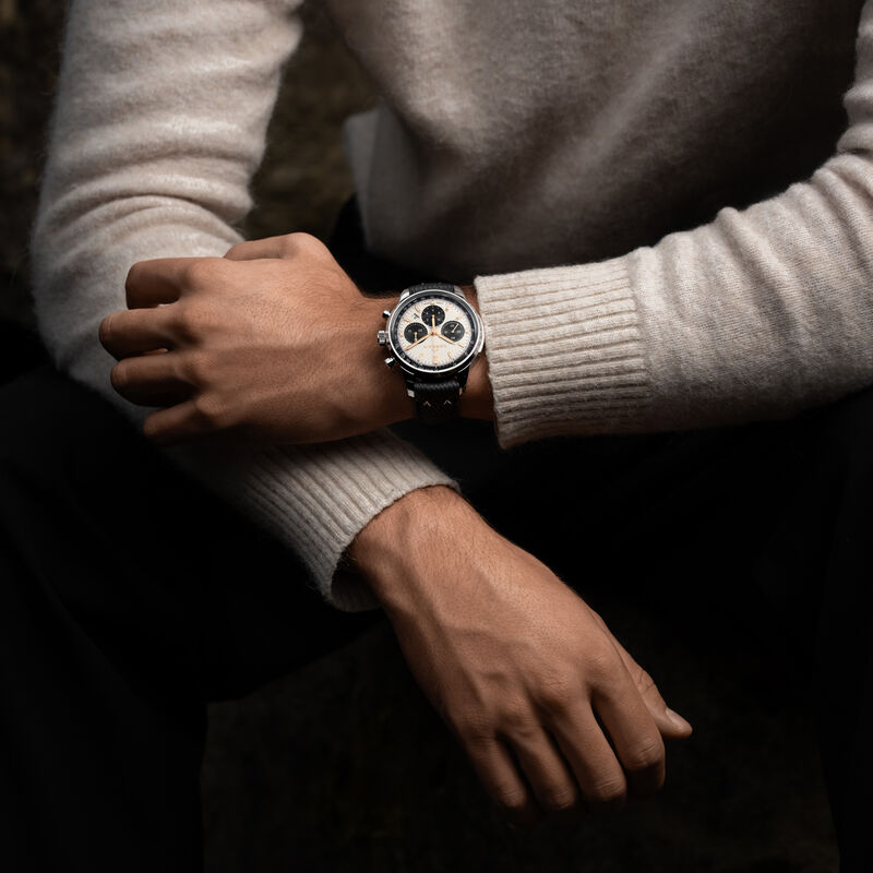 NORQAIN Freedom Chrono Limited Edition White Dial Watch, 43mm image number 1