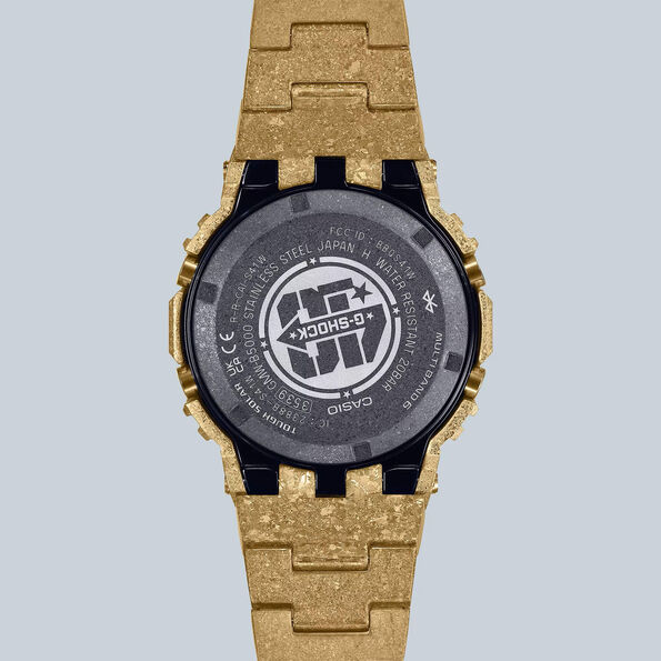 G-Shock Full Metal Watch Digital Dial Gold-Tone Steel Bracelet, 49.3mm