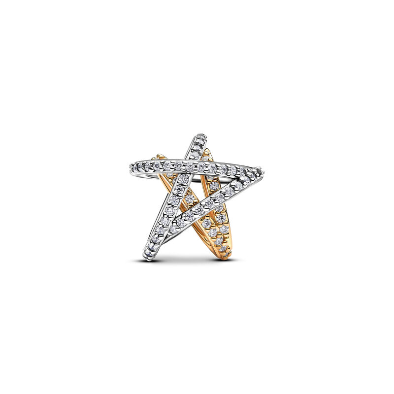 Pandora Sparkling Crossover Star Charm image number 1