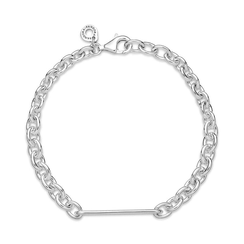 Pandora Engravable Bar Link Bracelet image number 3