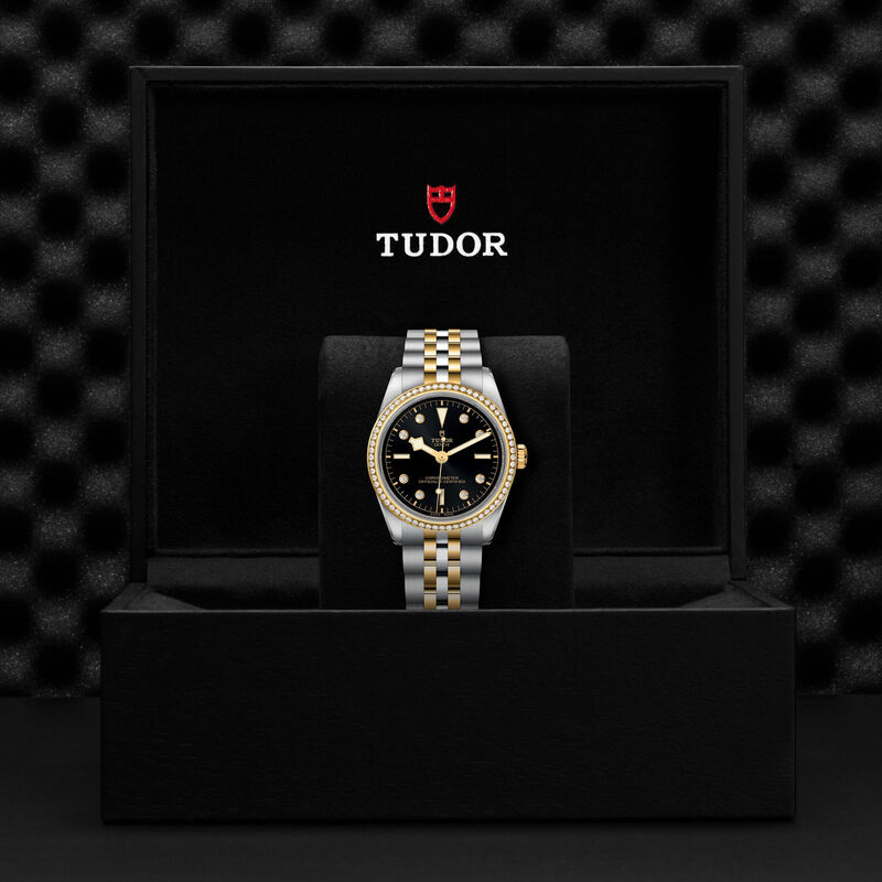 TUDOR Black Bay S&G Black With Diamond Dial Watch, 36mm image number 4