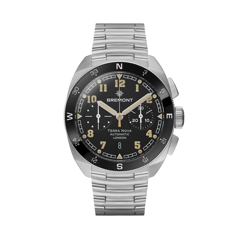 Bremont Terra Nova Chronograph Black Dial Watch, 42.5mm image number 0