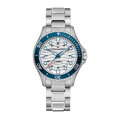 Hamilton Khaki Navy Scuba Auto White Dial Watch, 40mm