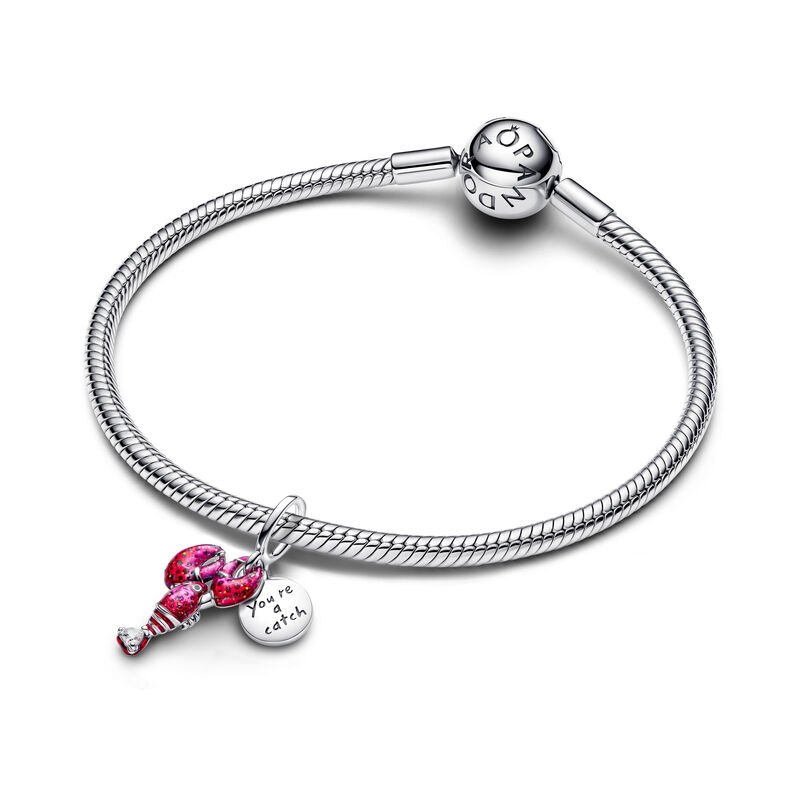 Pandora Lobster Dangle Charm image number 2