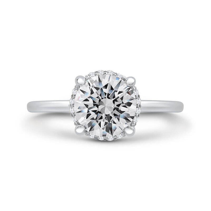 Bella Ponte "The Whisper" Diamond Engagement Ring Setting 14K image number 1