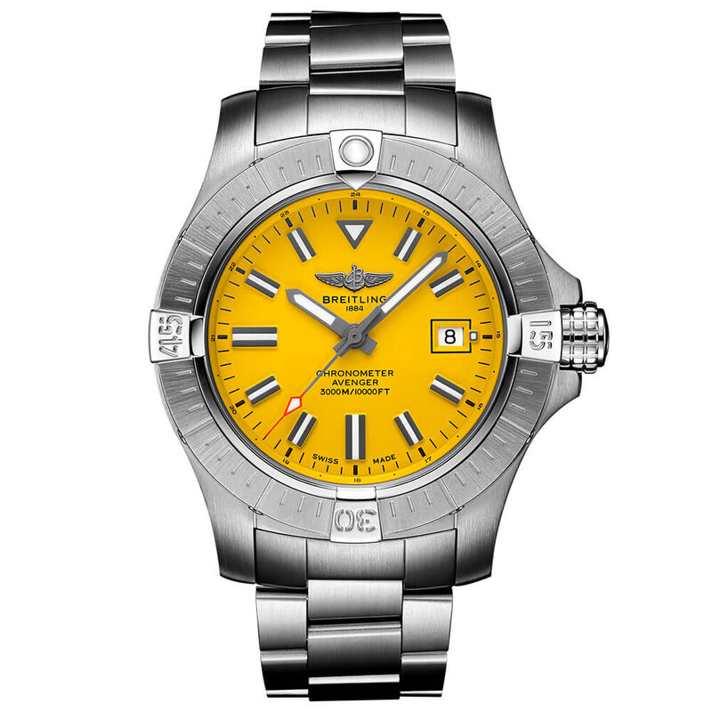 Breitling Avenger Automatic 45 Seawolf Yellow Steel Watch, 45mm image number 0