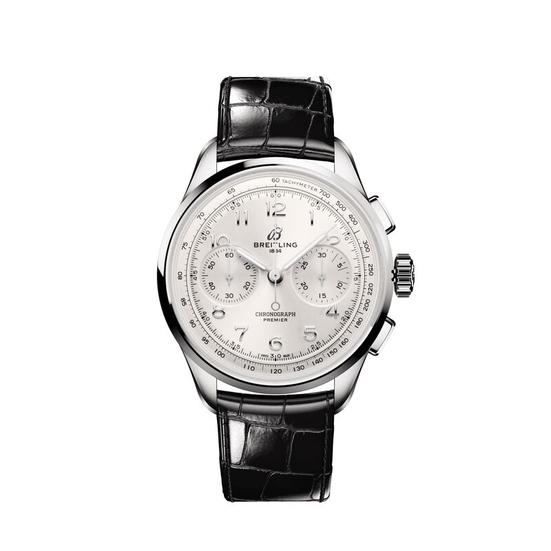 Breitling Premier B09 Chronograph White Dial Watch, 40mm image number 0