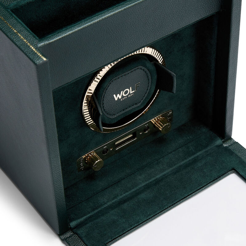 WOLF British Racing Single Watch Winder With Storage image number 4