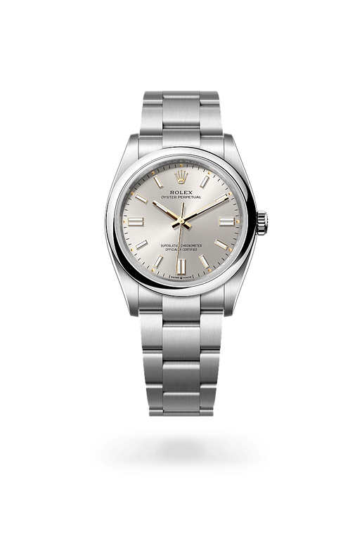 rolex oyster perpetual in oystersteel, m126000-0001 - ben bridge
