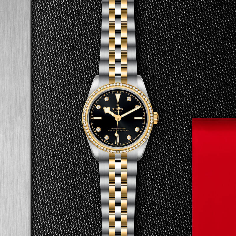 TUDOR Black Bay 31 S&G Black with diamond Dial Watch, 31mm image number 2