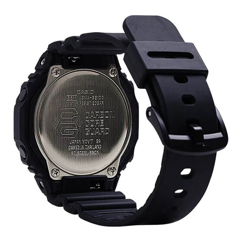 G-Shock Black & Rose Detailed Octagon Bezel Watch, 46.2mm image number 3