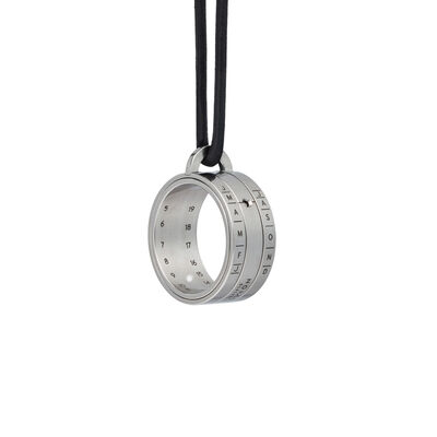 NOMOS Sundial Stainless Steel Ring, 19mm