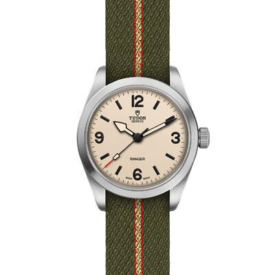 TUDOR Ranger Beige Dial Watch, 36mm