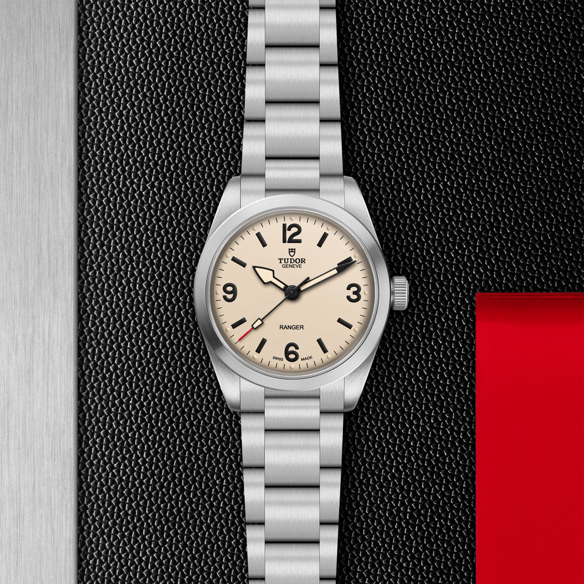 TUDOR Ranger Beige Dial Watch, 36mm