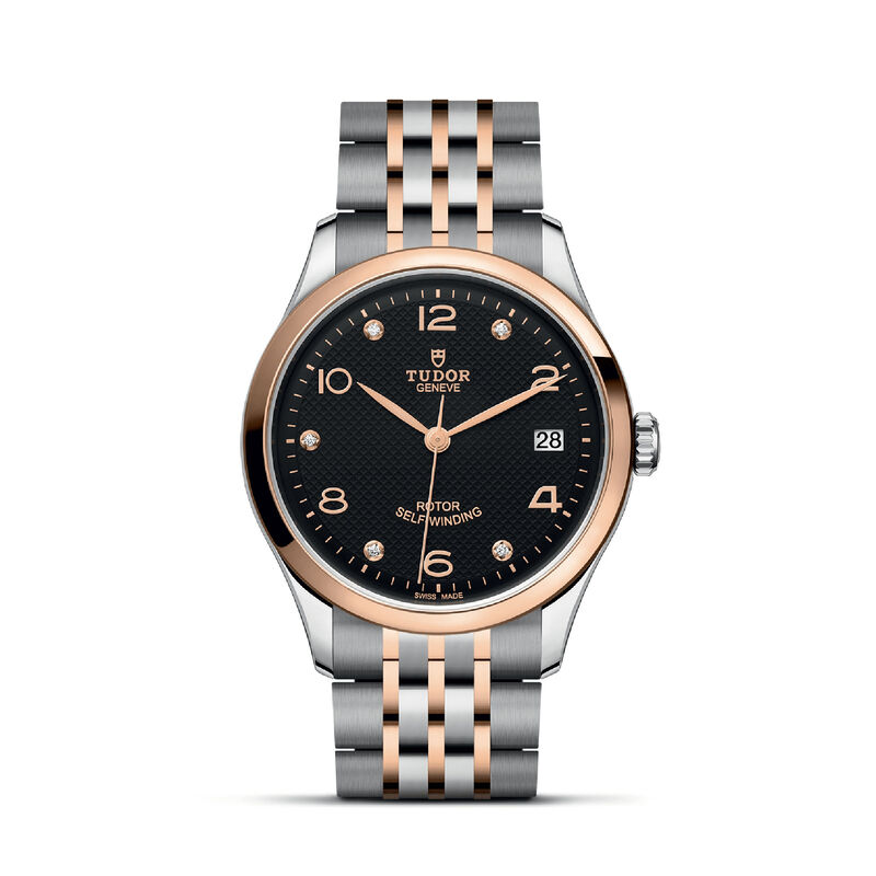TUDOR 1926 Watch Steel Case Black Dial Steel And Rose Gold Bracelet, 36mm image number 0