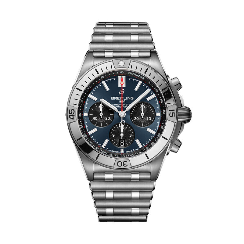 Breitling Chronomat B01 Blue Dial Watch, 42mm image number 0