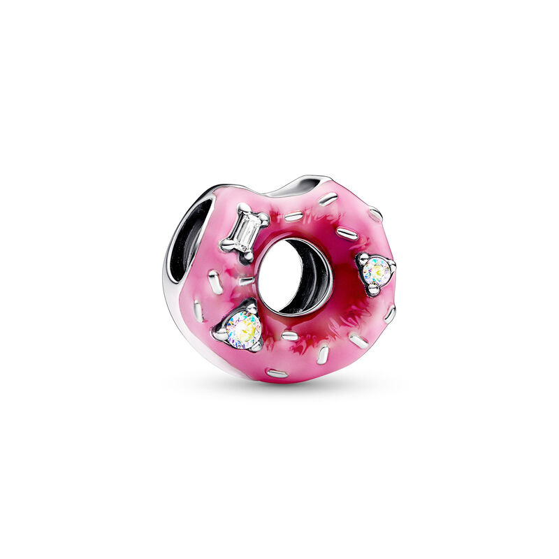 Pandora Sparkling Sprinkled Donut Charm image number 0